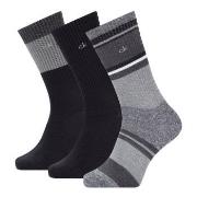 Calvin Klein Strumpor 3P Brady Sustainable Crew Sock Svart One Size He...