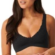 Sloggi BH ZERO Feel Lace 2.0 Bralette Svart Small Dam