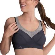 Anita BH Active Wool Sport Bra Grå/Svart B 80 Dam