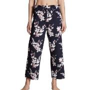 Calida Favourites Dreams Ankle Pants Blå Mönstrad bomull X-Small Dam