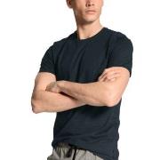 Calida Remix Basic T-Shirt Mörkblå bomull X-Large Herr