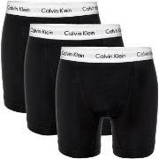 Calvin Klein Kalsonger 3P Cotton Stretch Boxer Brief Svart bomull Larg...