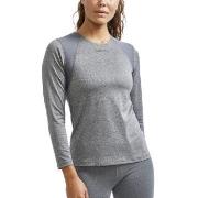 Craft Essence LS Tee Women Grå polyester Large Dam