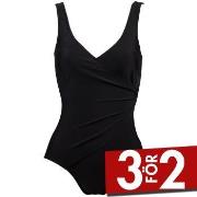 Damella Julia Basic Swimsuit Svart 46 Dam