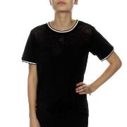 DKNY Spell It Out SS Tee Svart Medium Dam