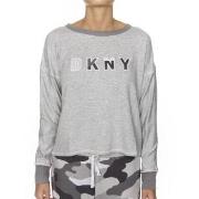 DKNY Urban Armor LS Top Grå X-Small Dam