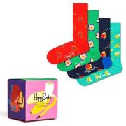 Happy socks Strumpor 4P Food For Thought Socks Gift Box Röd/Grön bomul...