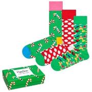 Happy socks Strumpor 3P Holiday Gift Box Flerfärgad bomull Strl 41/46
