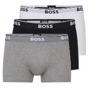 BOSS Kalsonger 6P Cotton Stretch Trunks Vit/Svart bomull XX-Large Herr