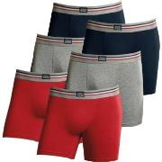 Jockey Kalsonger 6P Cotton Stretch Boxer Trunk Blandad Färg bomull Lar...