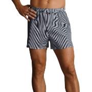 Jockey Kalsonger Woven Poplin Boxer Shorts Randig bomull Medium Herr