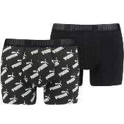 Puma Kalsonger 2P Everyday Aop Boxer Svart bomull Medium Herr