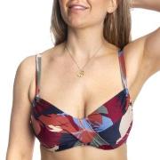 Scampi Vulcano Canopy Marine Bikini Top Blå Mönstrad X-Large Dam