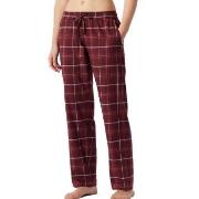 Schiesser Mix And Relax Lounge Pants Flannel Röd 44 Dam