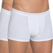 Sloggi Kalsonger 2P For Men Basic Short Vit bomull Medium Herr