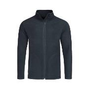 Stedman Active Fleece Jacket For Men Mörkblå polyester Medium Herr