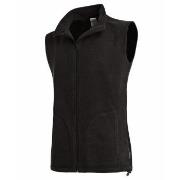 Stedman Active Fleece Vest For Men Svart polyester X-Large Herr
