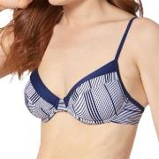 Triumph Summer Waves Underwire Bikini Bra Blå Mönstrad C 44 Dam