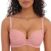 Freya BH Tailored Uw Moulded Plunge T-Shirt Bra Rosa C 75 Dam