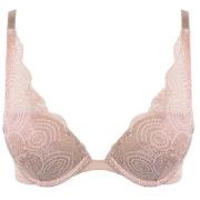 Wonderbra BH Refined Glamour Triangle Push Up Bra Pearl A 75 Dam