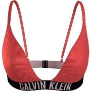 Calvin Klein Intense Power Rib Bikini Plus Bra Korall polyamid XL+ Dam