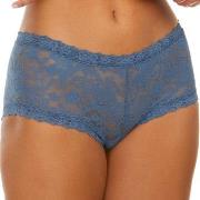 Hanky Panky Trosor Daily Lace Boyshort Mörkblå nylon Large Dam