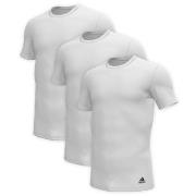 adidas 3P Active Core Cotton Crew Neck T-Shirt Vit bomull X-Large Herr