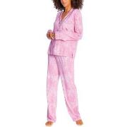 PJ Salvage Playful Prints Pyjama Rosa X-Small Dam