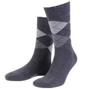 Amanda Christensen Strumpor True Ankle Argyle Sock Antracit Strl 39/42...