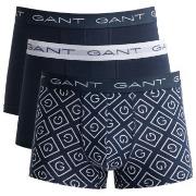 Gant Kalsonger 3P Icon G Trunk Mörkblå bomull XX-Large Herr