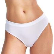 Bread and Boxers High Waist Brief Trosor Vit modal X-Small Dam