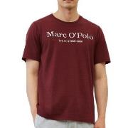 Marc O Polo Organic Cotton Basic SS Pyjama Röd ekologisk bomull XX-Lar...