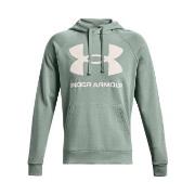 Under Armour Rival Fleece Big Logo Hoodie Ljusgrön Small Herr