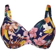 Rosa Faia Tropical Sunset Bikini Top Blå m blommor H 40 Dam