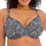 Elomi Pebble Cove Underwire Plunge Bikini Top Svart F 85 Dam