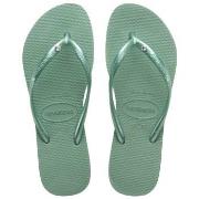 Havaianas Slim Crystal SW II Grön Strl 35/36 Dam