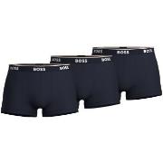 BOSS Kalsonger 6P Cotton Stretch Trunks Mörkblå bomull X-Large Herr