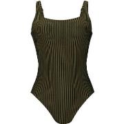 Rosa Faia Holiday Stripes Swimsuit Oliv polyamid C 44 Dam