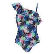 Damella Teresa Floral Swimsuit Flerfärgad 38 Dam