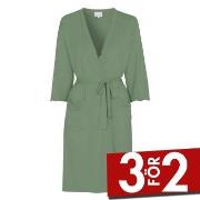 Damella Viscose Plain Wave Robe Ljusgrön Bambu X-Large Dam