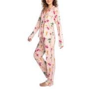 PJ Salvage Playful Prints Pyjama Ljusrosa Medium Dam