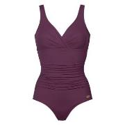 Damella Fiona Swimsuit Vinröd 40 Dam