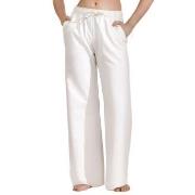 Bread and Boxers Wide Leg Lounge Pant Benvit ekologisk bomull X-Large ...