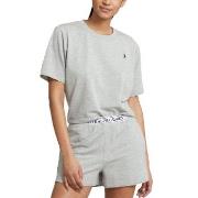 Polo Ralph Lauren Short Sleeve Shirt And Short Set Grå Small Dam
