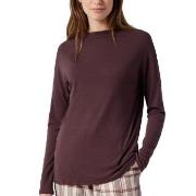 Schiesser Mix and Relax Long Interlock Shirt Brun 40 Dam