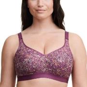 Chantelle BH C Magnifique Wirefree Support Bra Printed lila D 80 Dam