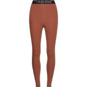 Calvin Klein Sport Active Icon Tights Brun X-Large Dam