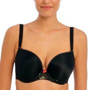 Freya BH Rose Blossom UW Moulded Plunge T-Shirt Bra Svart G 80 Dam