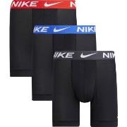 Nike Kalsonger 3P Essentials Micro Boxer Brief Svart/Blå polyester Sma...