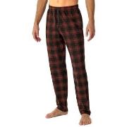 Schiesser Mix Plus Relax Long Pants Röd Mönster bomull 58 Herr